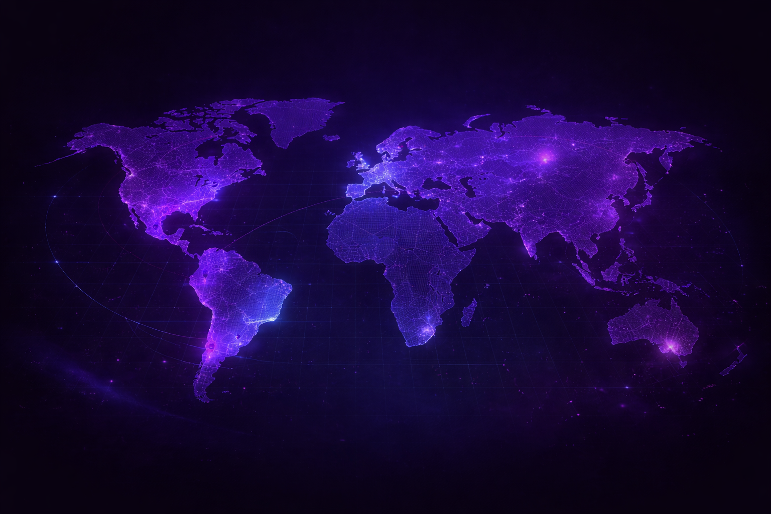 Map highlighting Artificial Infinity operational presence across key cities.